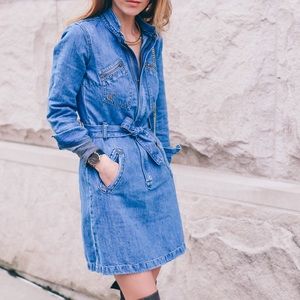 Madewell x Daryl K Denim Shirt Dress